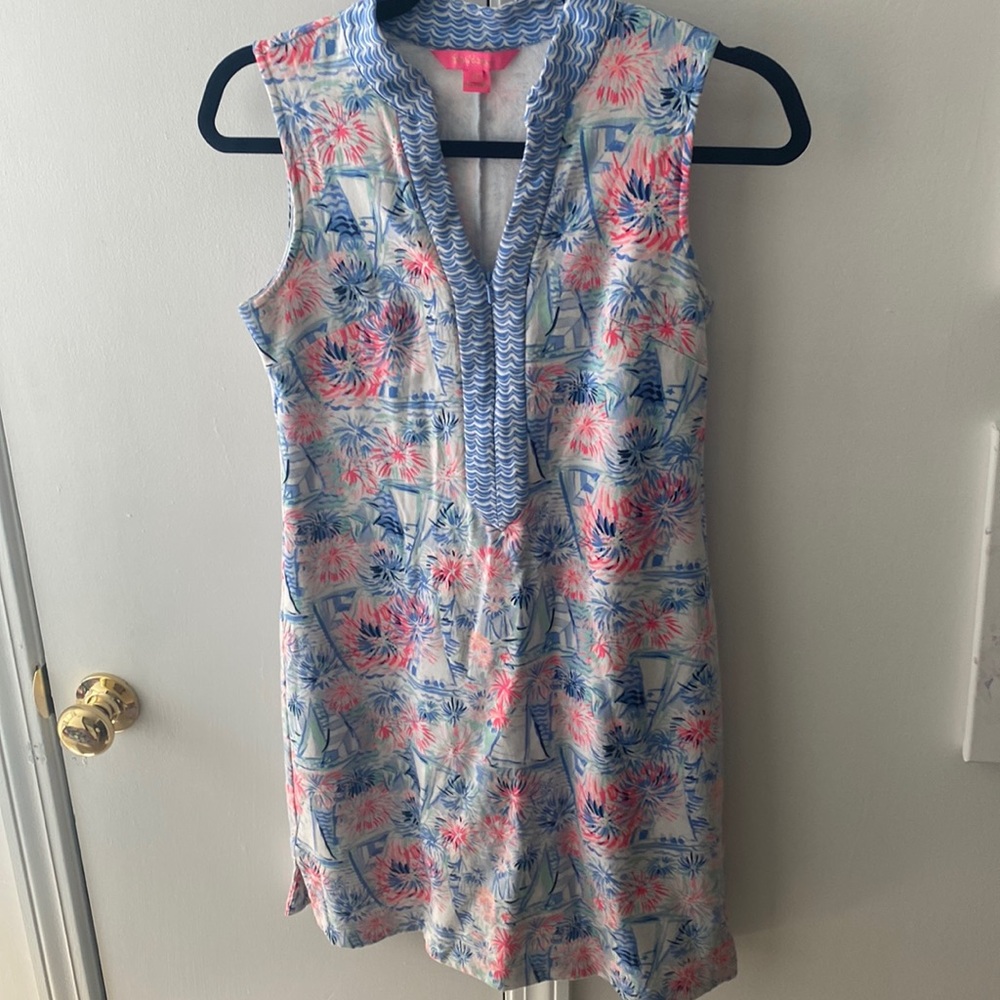 Illy Pulitzer fireworks dress